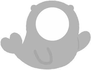 독도 동물 강치 물범 물개 일러스트 © nusoi