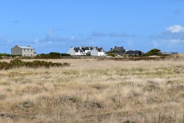 Maisons sur l'&icirc;le d'OUESSANT BRETAGNE