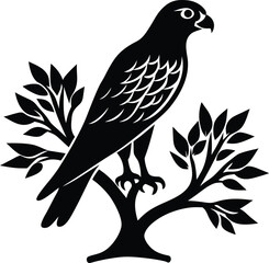 vector illustration of a bird