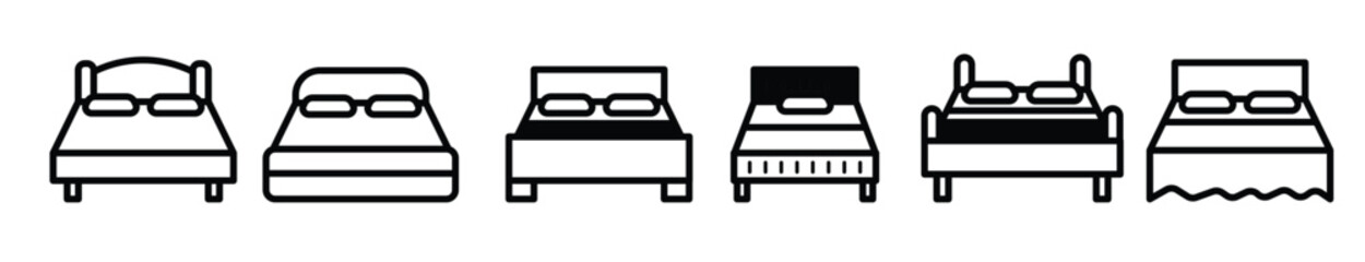  bedding vector icons 