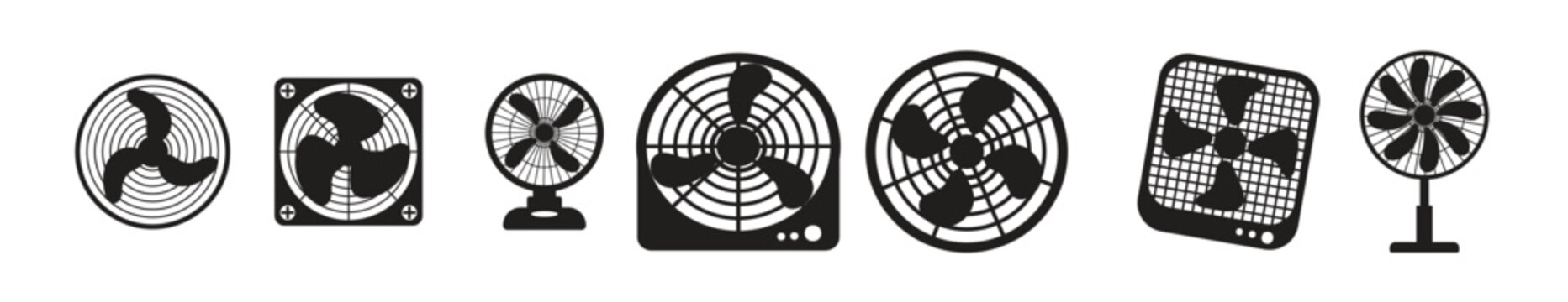  Ceiling Fan Vector Icon Ceiling Fan Vector Icon