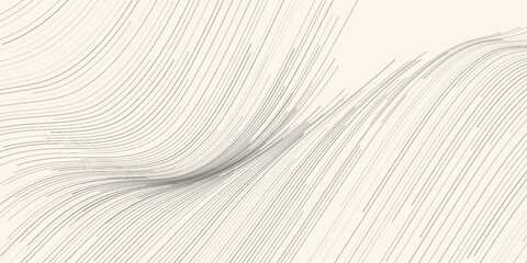 Line abstract background. futuristic technology concept