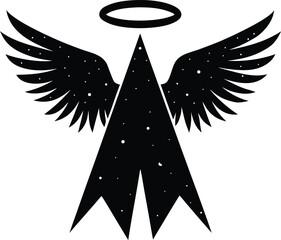 angel wings vector illustration
