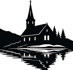 church in the mountains