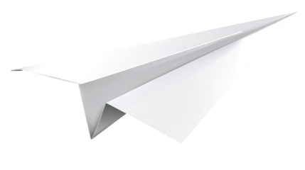 Red paper airplane 