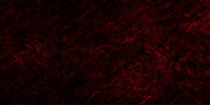 Dark red and black grunge background. red scratch wall horror scary texture. Background of cracked red wall perfect for texture design. red splash on transparent background. red scratch paper texture.