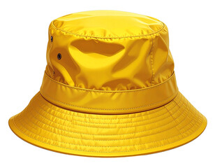  yellow bucket hat PNG transparent