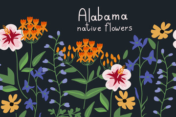 Alabama native flowers