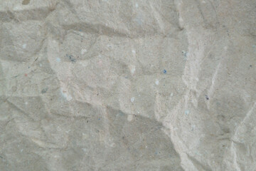 High Resolution Wrinkled Recycled Brown Paper Texture Background for Design, Craft, and Vintage Packaging Projects