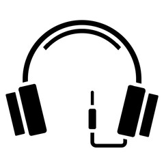 Over-ear headphones with mic