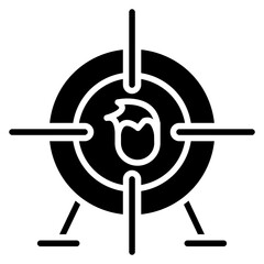 First-person shooter target