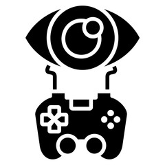 Eye watching gameplay