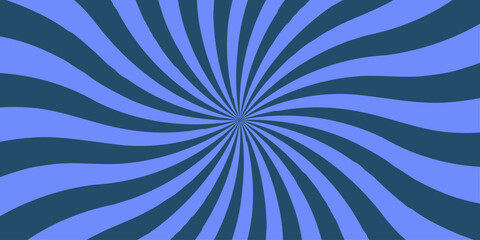 Sunburst Modern retro vintage sunrise sunbeam element spiral striped. Spiral starburst and striped pattern abstract geometric retro sunrays line wavy texture.	