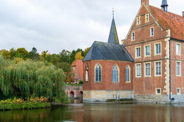Naklejka premium Burg Hülshoff in Havixbeck