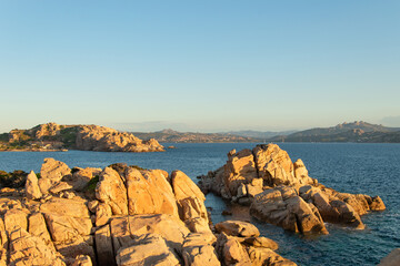 La Maddalena Archipelago, beautiful coastline, La Maddalena Archipelago National Park, Sardinia, Italy