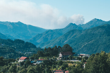 village in the mountains