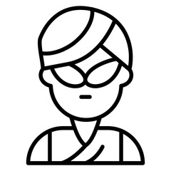 Pixel Art AI Avatar Icon