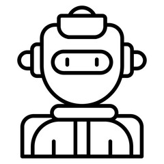 AI Childlike Bot Icon