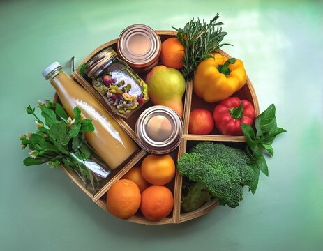 color photo of food waste reduction technology sustainable consumption innovative preservation zero waste initiatives resource conservation made with ai generative technology