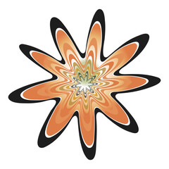 Abstract Cookie Shape Icon