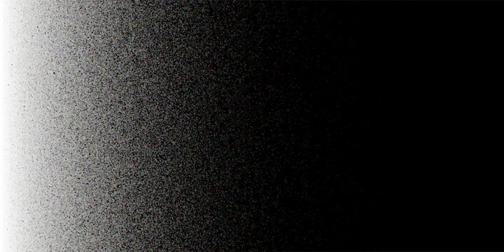 Stipple pattern, dotted geometric background. Stippling, dotwork drawing, shading using dots. Pixel disintegration, random halftone effect. White noise grainy texture.