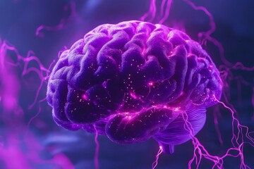 3d rendered illustration of a brain