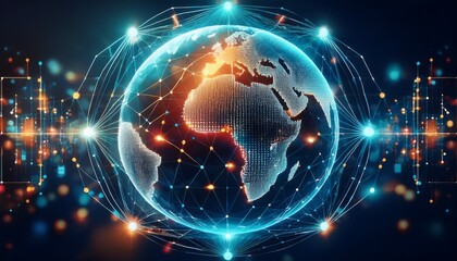 ai supports global data exchange with intelligent infrastructure virtual assistant visualizations and artificial intelligence tools for network connectivity analysis thunk