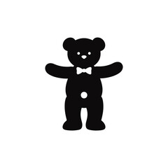 teddy bear isolated on white