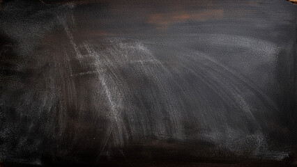 Old chalkboard background with erased chalk marks, perfect for school, education, vintage classroom designs and learning themes.