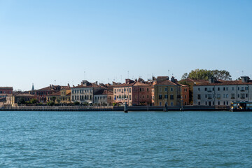 Murano – Scenic View of Canal and Colorful Buildings