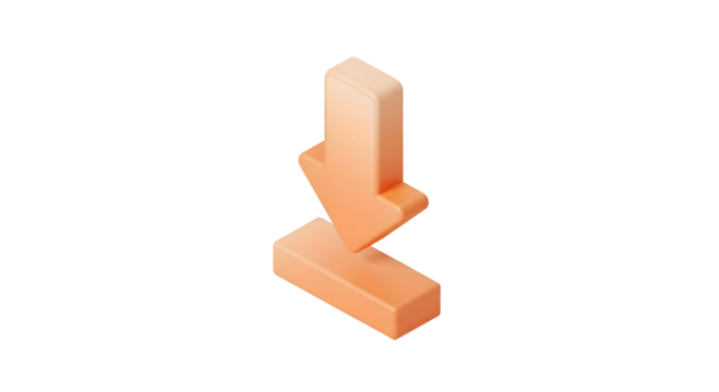 Cute cartoon pencil character with a happy expression, isolated on white background