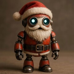 Mini ai robot santa claus 