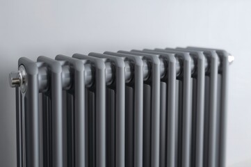 Radiator on a white background.