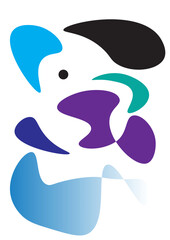 vector illustration of an abstract background