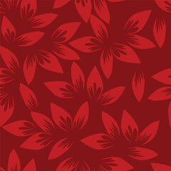 seamless pattern with flowers