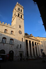 Piazza del Comune with Temple of Minerva, Assisi