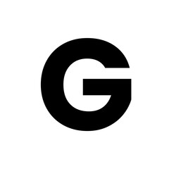 Simple Geometric Letter G Icon