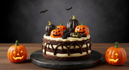 Halloween cake theme
