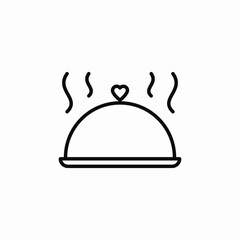 wedding day food icon sign vector