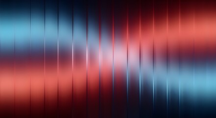 Abstract Colorful Geometric Gradient — Vibrant Symmetrical Minimalist Digital Art with Futuristic Glitch Aesthetic