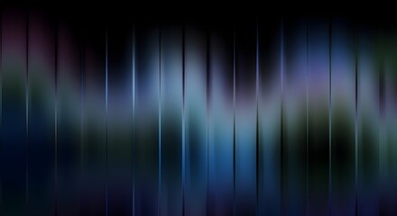 Ethereal Holographic Gradient Background — Abstract Colorful Neon Digital Art with Vibrant Iridescent Glow