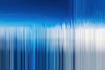 Abstract Blue And White Vertical Lines