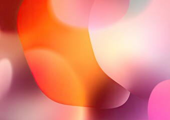 Abstract, vibrant, and colorful fluid design with flowing shapes, gradients
