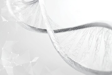 Abstract Dna Double Helix Graphic Design