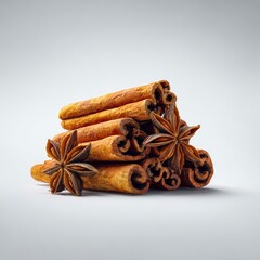 Cinnamon Sticks And Star Anise Spices