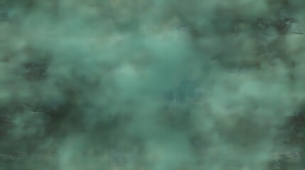 Mysterious turquoise gaseous substance obscures dark underlying texture in abstract background