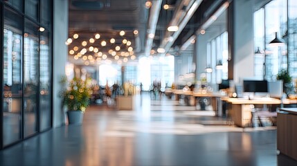 Modern Open Plan Office Interior Design