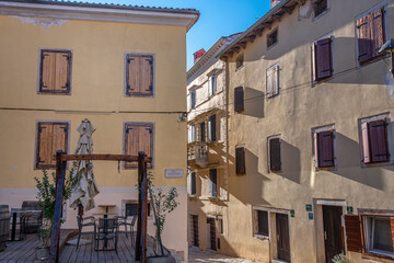 View of Valle - Bale in Istria. Croatia