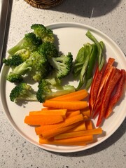carrots and broccoli