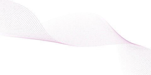 Abstract wave element for design. Digital frequency track equalizer. Stylized line art background. Vector illustration. Wave with lines created using blend tool.	